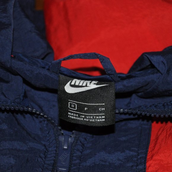 Nike SPORTSWEAR HERITAGE WINDRUNNER Windbreaker Hooded Full Zip JACKET S - Picture 4 of 5